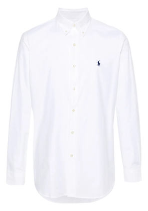 Polo Ralph Lauren Polo Pony-embroidered poplin shirt - White
