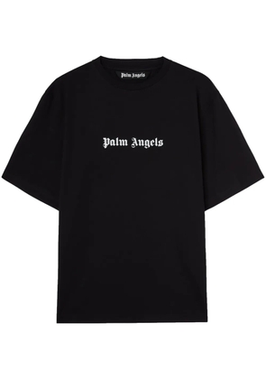 Palm Angels printed cotton T-shirt - Black