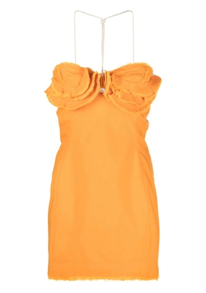 Jacquemus La robe Artichaut minidress - Orange