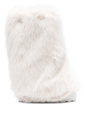 Casadei trimmed ankle boots - White