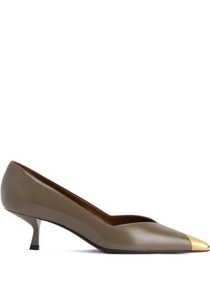 Giuseppe Zanotti 50mm Melaine pointed pumps - Brown