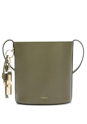 Furla Roxie leather bucket bag - Green