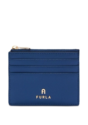 Furla Camelia textured card case - Blue