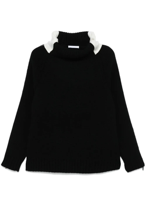 Helmut Lang roll-neck sweater - Black
