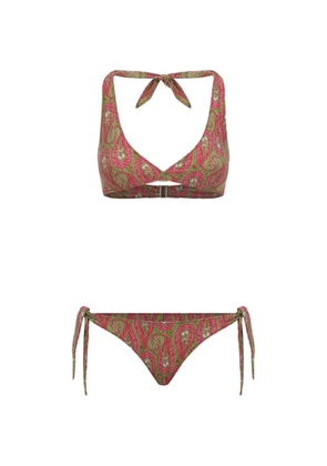 ETRO paisley bikini - Red