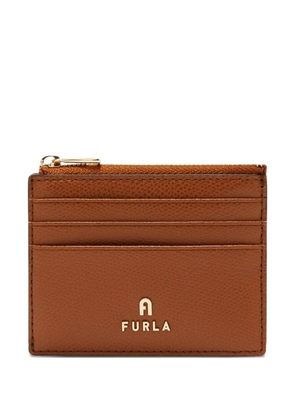 Furla small Camelia logo-detail wallet - Brown