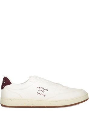 ACBC panelled sneakers - White