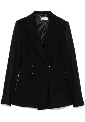 Elisabetta Franchi double-breasted blazer - Black