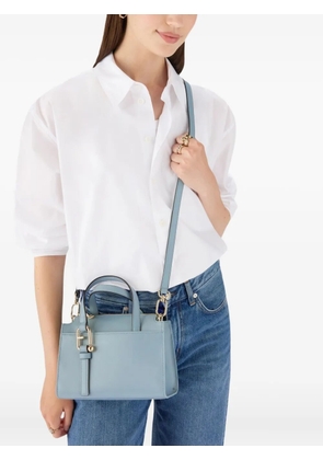 Furla Nuvola S leather tote bag - Blue