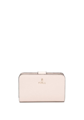 Furla bi-fold leather wallet - Neutrals