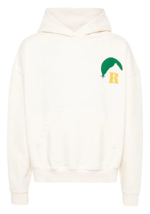 RHUDE Moonlight cotton hoodie - White
