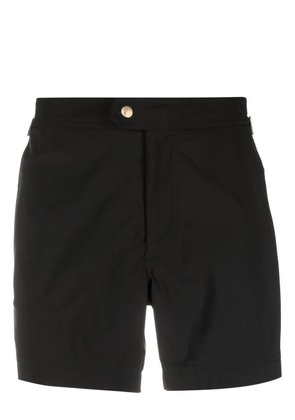 TOM FORD side-buckle swim shorts - Black