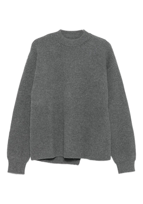 Jil Sander crew-neck sweater - Grey