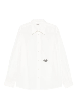 BODE logo-print shirt - White
