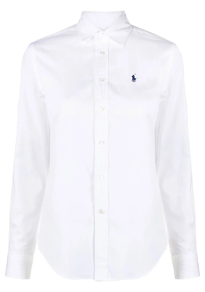 Polo Ralph Lauren logo-embroidered shirt - White