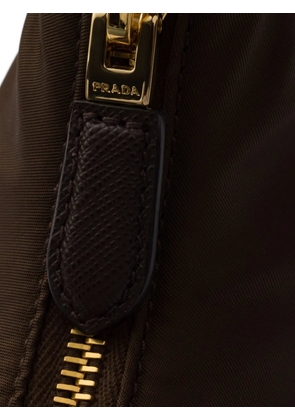 Prada mini Re-Edition 2005 logo-detail tote bag - Brown