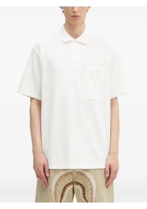 Human Made pocket-embroidered polo shirt - White