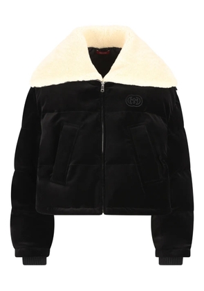 Gucci logo-embroidery jacket - Black