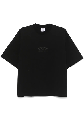 VETEMENTS logo-print T-shirt - Black