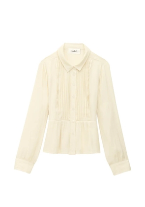 Ba&Sh Riata ruffled-detail shirt - Neutrals