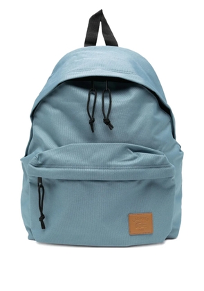 Lacoste logo-patch backpack - Blue
