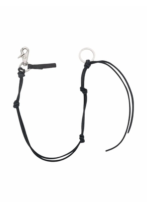 OUR LEGACY Ladon leather keyring - Black