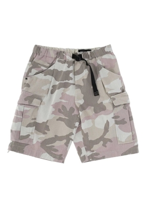 White Sand cotton cargo shorts - Neutrals