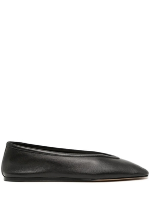 Le Monde Beryl Luna leather ballerina shoes - Black