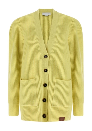 Stella McCartney V-neck pocket cardigan - Yellow