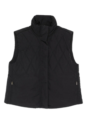 Emporio Armani quilted-pattern gilet - Black