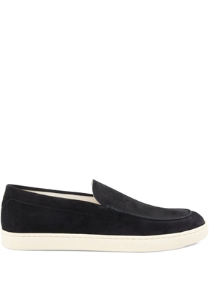 Brunello Cucinelli suede loafers - Blue