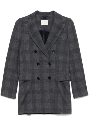 Circolo 1901 checked blazer - Blue