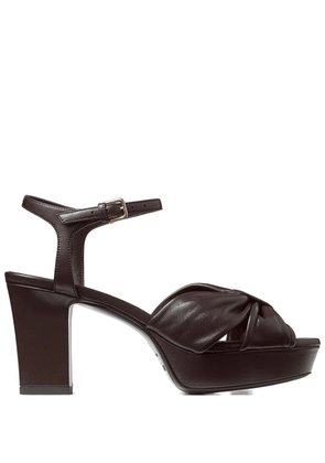 Jimmy Choo 80mm Heloise sandals - Brown