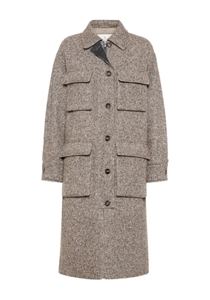 Brunello Cucinelli herringbone pocket jacket - Brown