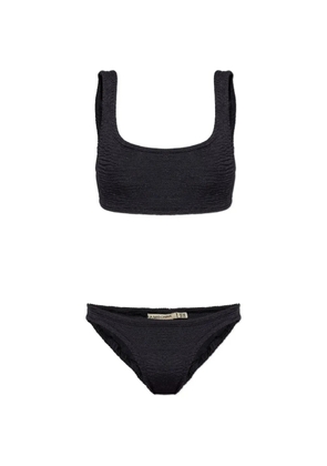 PARAMIDONNA Emily textured two-piece bikini - Black