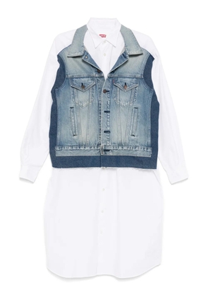 Junya Watanabe x Levi's denim dress - White