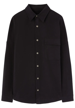 Palm Angels logo-print shirt - Black