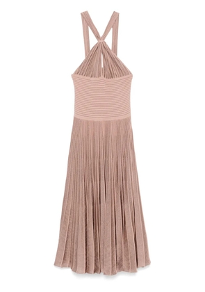 Antonino Valenti Faial midi dress - Neutrals