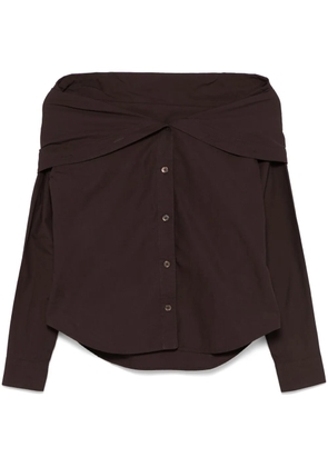 OUR LEGACY Kaonashi shirt - Brown