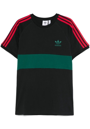 adidas 3-Stripes panelled T-shirt - Black
