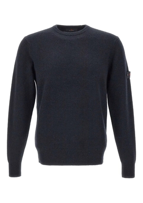 Peuterey logo-patch sweater - Blue