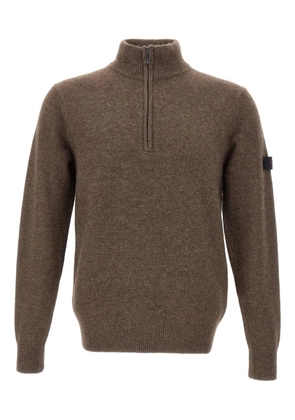 Peuterey half-zip sweater - Brown