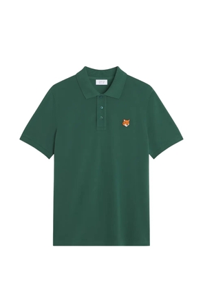 Maison Kitsuné Fox Head polo shirt - Green