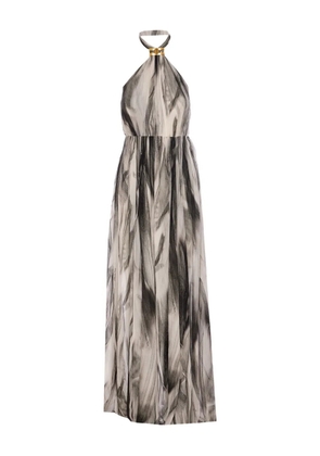 Elisabetta Franchi halterneck dress - Black