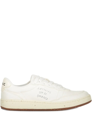 ACBC logo-print sneakers - White