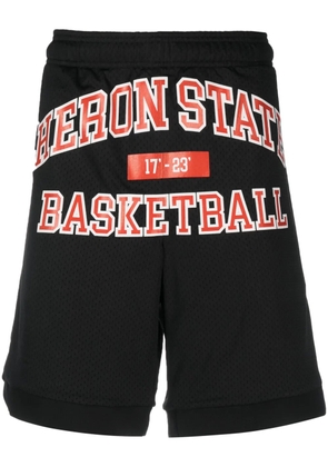Heron Preston logo-print basketball shorts - Black
