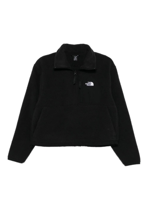 The North Face zip-up logo sweatshirt - Black