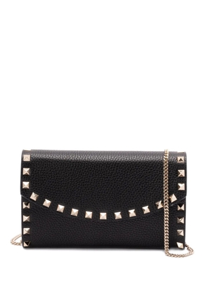 Valentino Garavani rockstud-embellished chain shoulder bag - Black