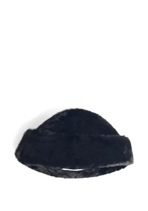 STAND STUDIO Lovali faux-fur cap - Black