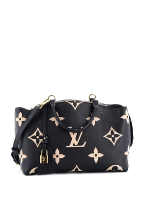 Louis Vuitton Pre-Owned Petit Palais Handbag Bicolor Monogram Empreinte Giant satchel - Black